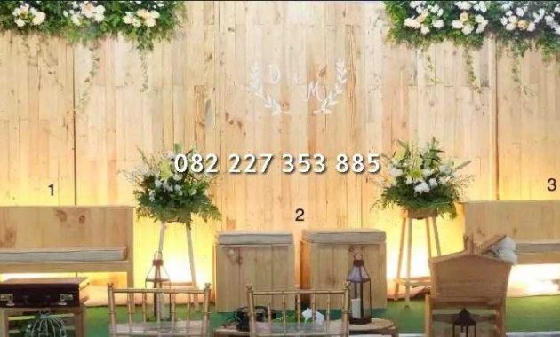 Kursi pengantin rustic jati belanda