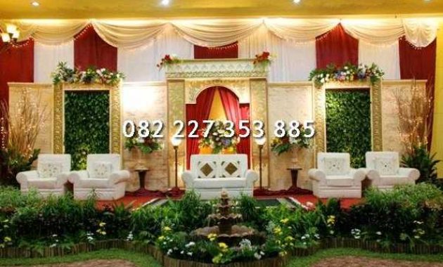 sofa pengantin minimalis