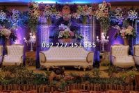 kursi wing chair dekorasi pelaminan mewah