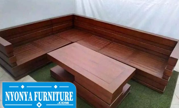 Featured image of post Kursi Sudut Kayu Sederhana termurah berkualitas bahan kayu jati size 180 240cm ada tambahan ongkos kirim mengingat produk nya besar