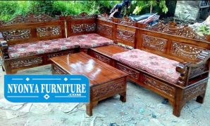  Kursi  sudut  Nyonya Furniture