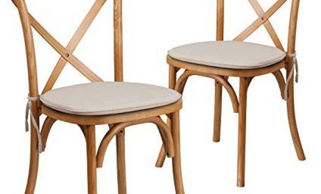 dekorasi kursi pernikahan cross back chair