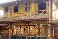Gazebo bambu tingkat