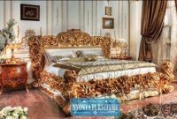 Tempat Tidur Mewah dipan italian classik