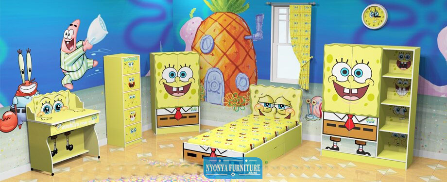 kamar set spongebob