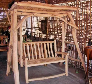 ayunan Jepara unik kayu utuh