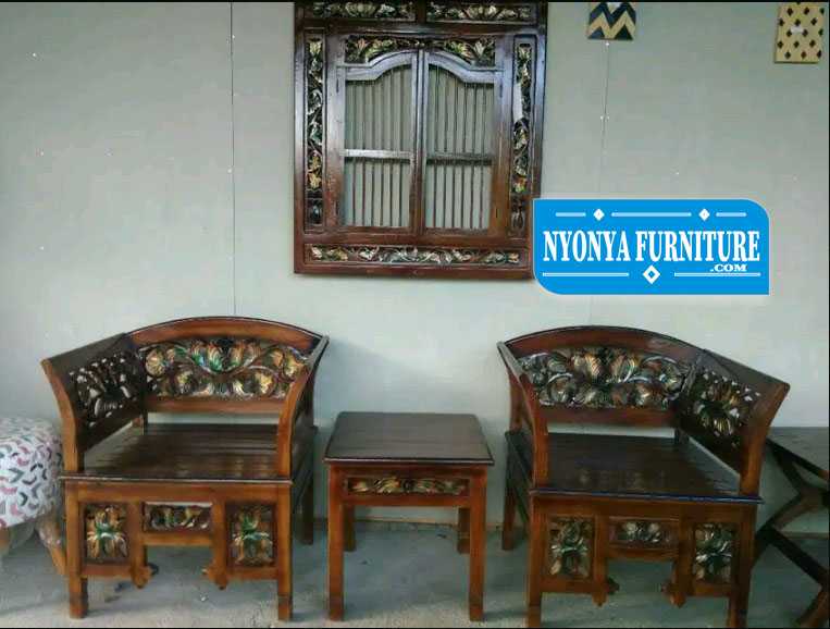  Kursi  Teras Kartini  Antik Jepara Nyonya Furniture