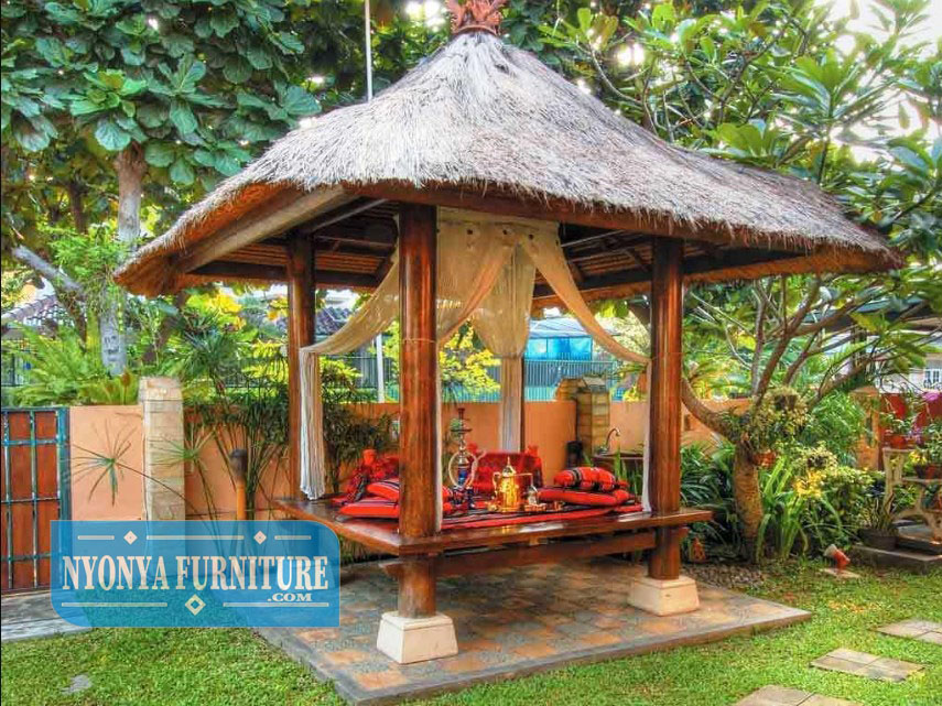 Gazebo natural glosy