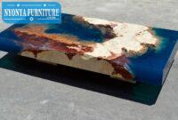 Floor table wood