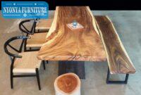 Meja alamin kayu trembesi Meja alamin kayu trembesi