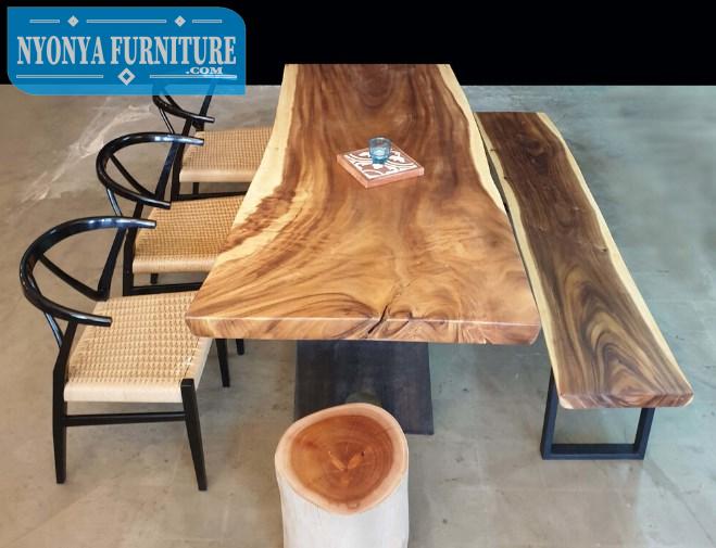 Meja alamin kayu trembesi