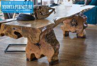 Meja antik meja trembesi saur Meja antik meja trembesi saur