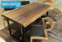 Meja makan suar black Meja makan suar black