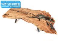 Meja resin batang Meja resin batang