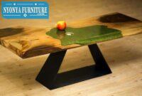 Meja rsin epoksi mini Meja rsin epoksi mini