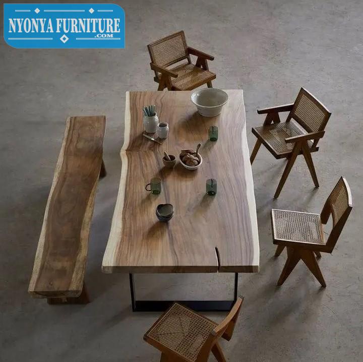 Meja tembesi set klasik