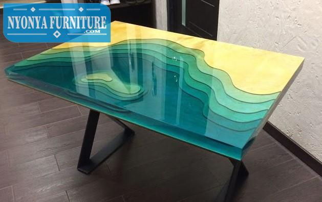 Meja trembesi art pool