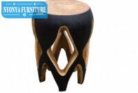 Meja trembesi cirlcus wood