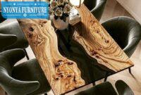 Meja trembesi corak modern Meja trembesi corak modern