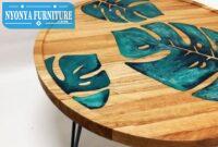 Meja trembesi daun Meja trembesi daun