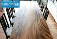 Meja trembesi dinning room table suar