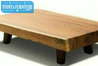 Meja trembesi kayu suar