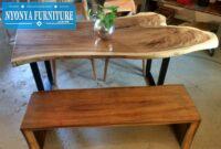 Meja trembesi kursi panjang Meja trembesi kursi panjang