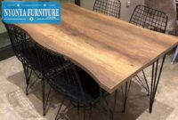 Meja trembesi meja bergelombang Meja trembesi meja bergelombang