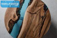 Meja trembesi meja circle Meja trembesi meja circle