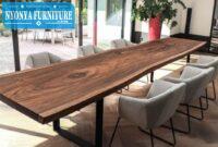 Meja trembesi meja panjang Meja trembesi meja panjang