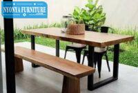 Meja trembesi meja teras Meja trembesi meja teras