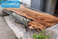 Meja trembesi meja transparan Meja trembesi meja transparan