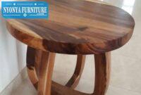 Meja trembesi table round