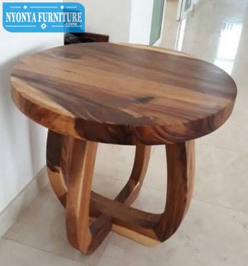 Meja trembesi table round