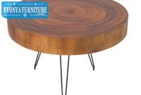 Meja trembesi wood coffe table