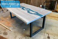 Resin biru garis Resin biru garis