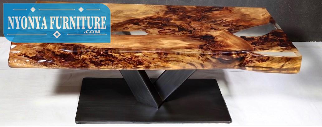 Resin table white v
