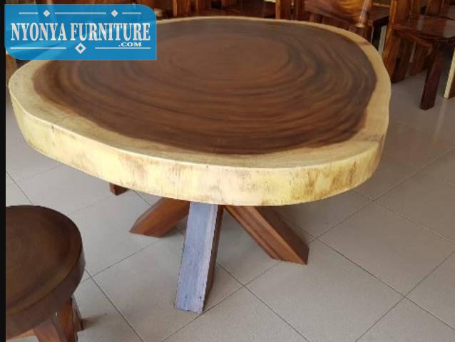 Solid table wood