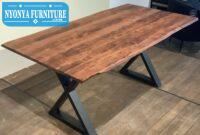 Suar table metal legs