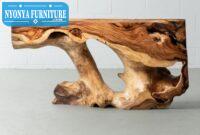 Suar wood console
