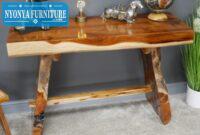 Suar wood desk table