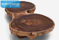 Suar wood table slab