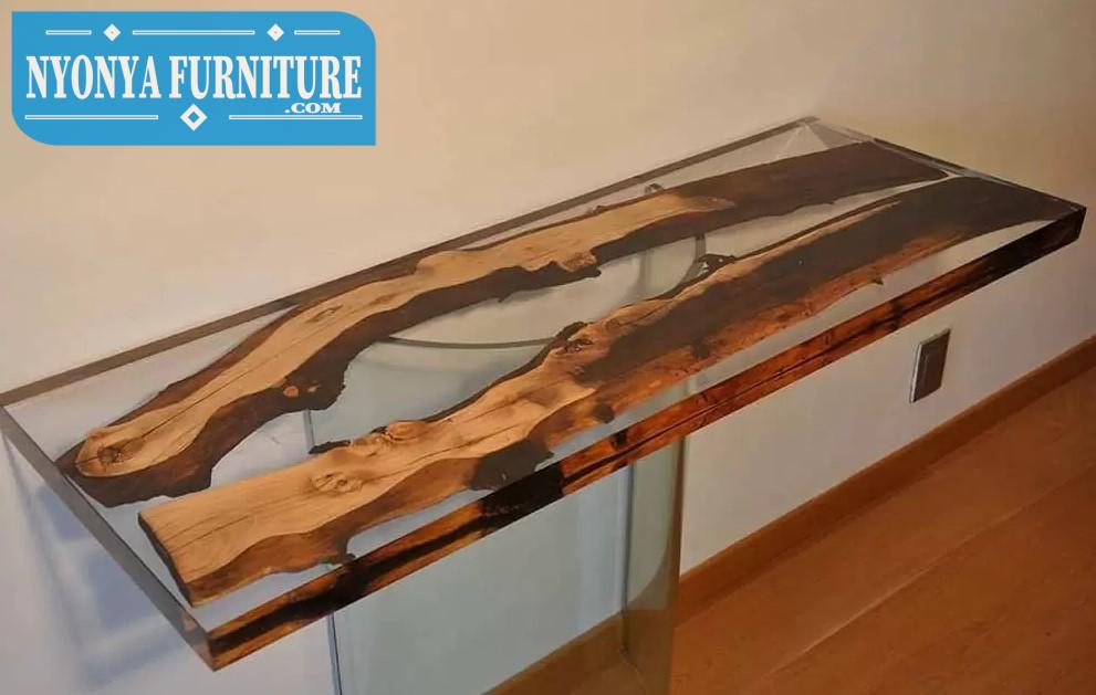 Trembesi meja kaki trasparan