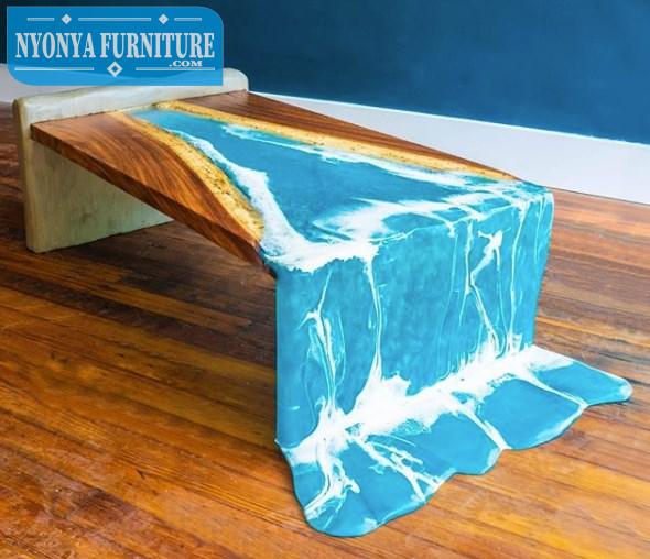 Water resin wood