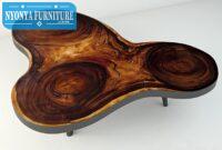 Wood table 3 dimensi