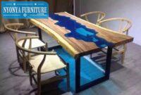 Meja resin 4 kursi Meja resin 4 kursi