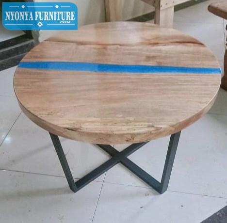 Resin biru kaki silang deks