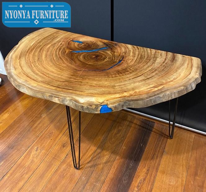 Setengah lingkaran table resin suar