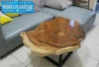 Meja tamu suar solid