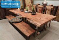 Suar table solid stainless kaki